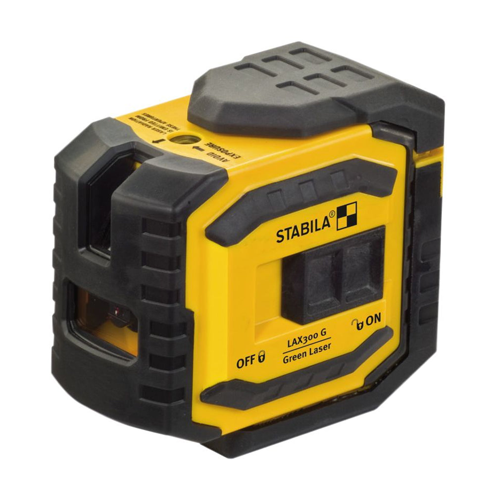 Stabila STBLAX300G Green Cross Line Laser Level 30m Range - 19033 - MonkeyTools