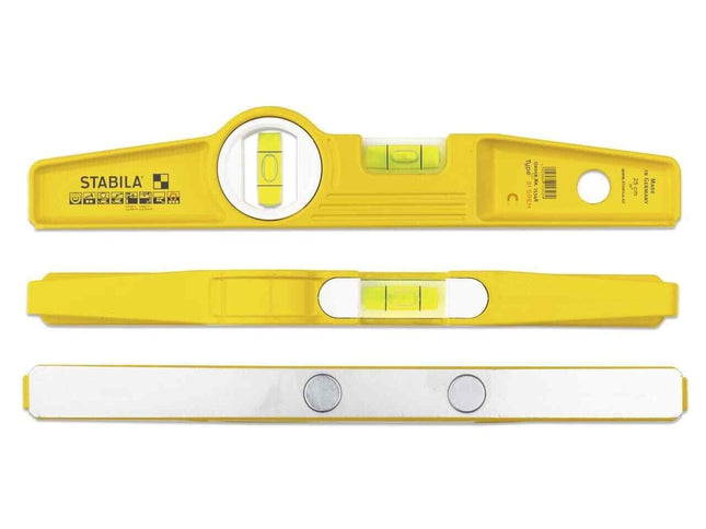 Stabila 81 STEM Scaffold Steel Tube Rare Earth Magnet Magnetic Spirit Boat Level - MonkeyTools