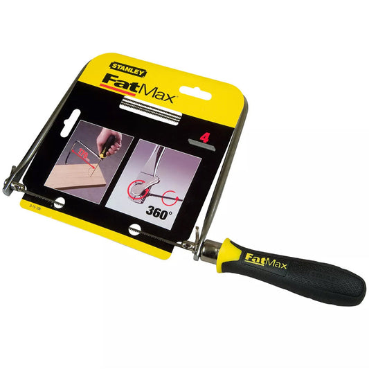 Stanley 0-15-106 FatMax Coping Saw 165mm/(6.3/4") 14tpi STA015106 - MonkeyTools