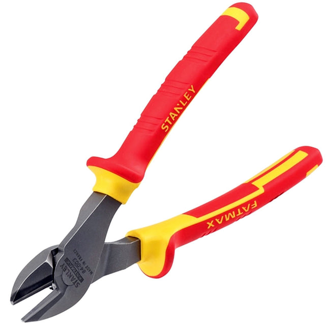 Stanley 0-84-004 VDE HeavyDuty Diagonal Cutting Pliers 195mm STA084004 - MonkeyTools