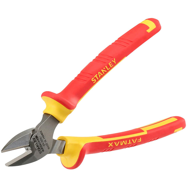 Stanley 0-84-009 FatMax VDE Side Cutting Plier 160mm STA084009 - MonkeyTools