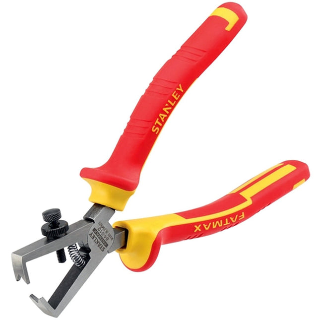 Stanley 0-84-010 FatMax VDE Wire Stripping Pliers 160mm STA084010 - MonkeyTools