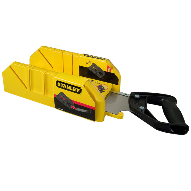 Stanley 1-19-800 Saw Storage Mitre Box with Saw STA119800 - MonkeyTools