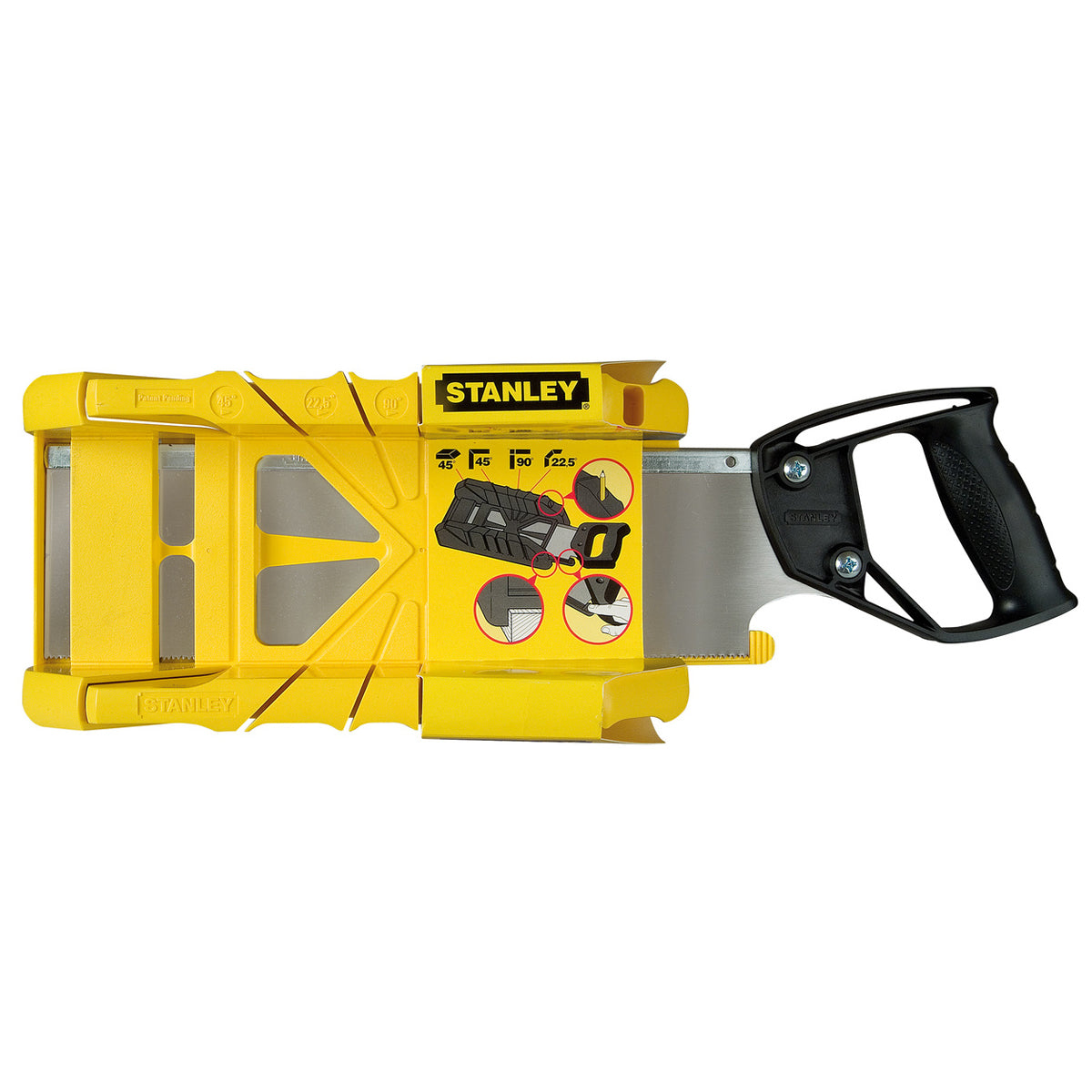 Stanley 1-19-800 Saw Storage Mitre Box with Saw STA119800 - MonkeyTools