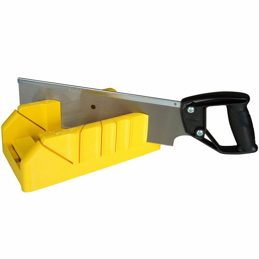 Stanley 1-19-800 Saw Storage Mitre Box with Saw STA119800 - MonkeyTools