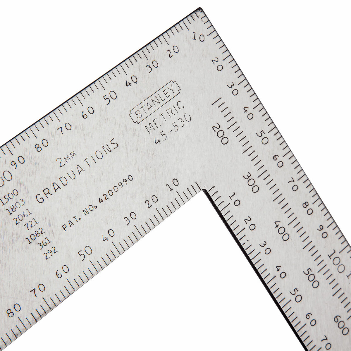 Stanley 1-45-530 Metric Roofing Square 600 x 400mm STA145530 - MonkeyTools