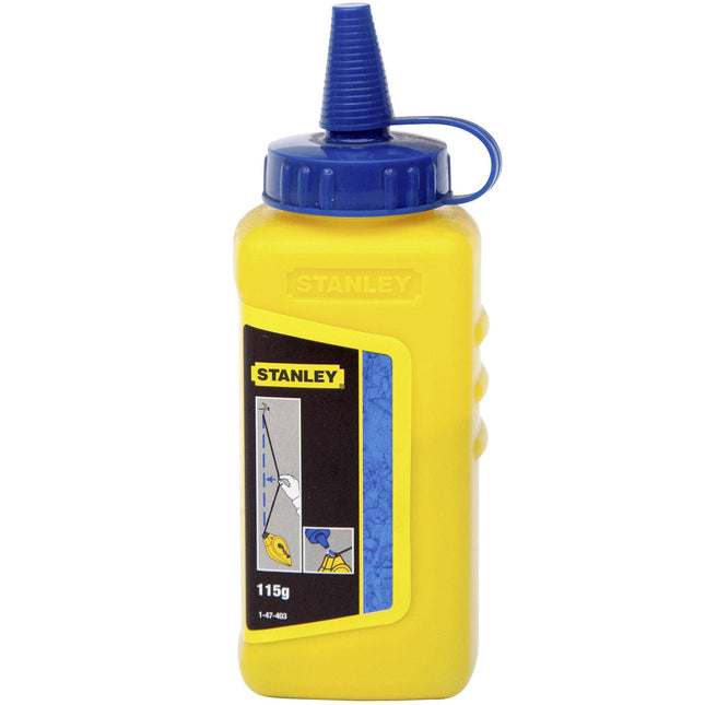 Stanley 1-47-403 Chalk Refill Blue 113g Powdered Chalk STA147403 - MonkeyTools