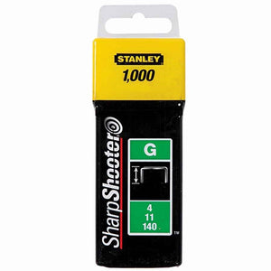 Stanley 1-TRA706T TRA7 Heavy-Duty Staple 10mm Pack of 1000 STA1TRA706T - MonkeyTools