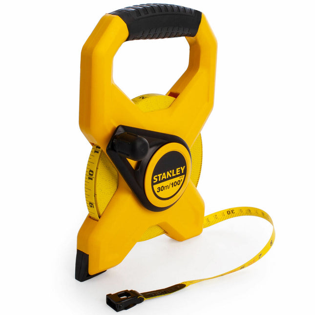 Stanley 2-34-791 Open Reel Fibreglass Tape 30m/100ft (W-13mm)STA234791 - MonkeyTools