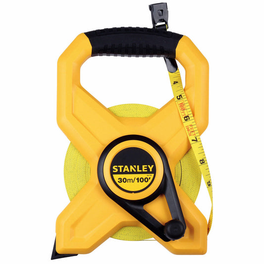 Stanley 2-34-791 Open Reel Fibreglass Tape 30m/100ft (W-13mm)STA234791 - MonkeyTools