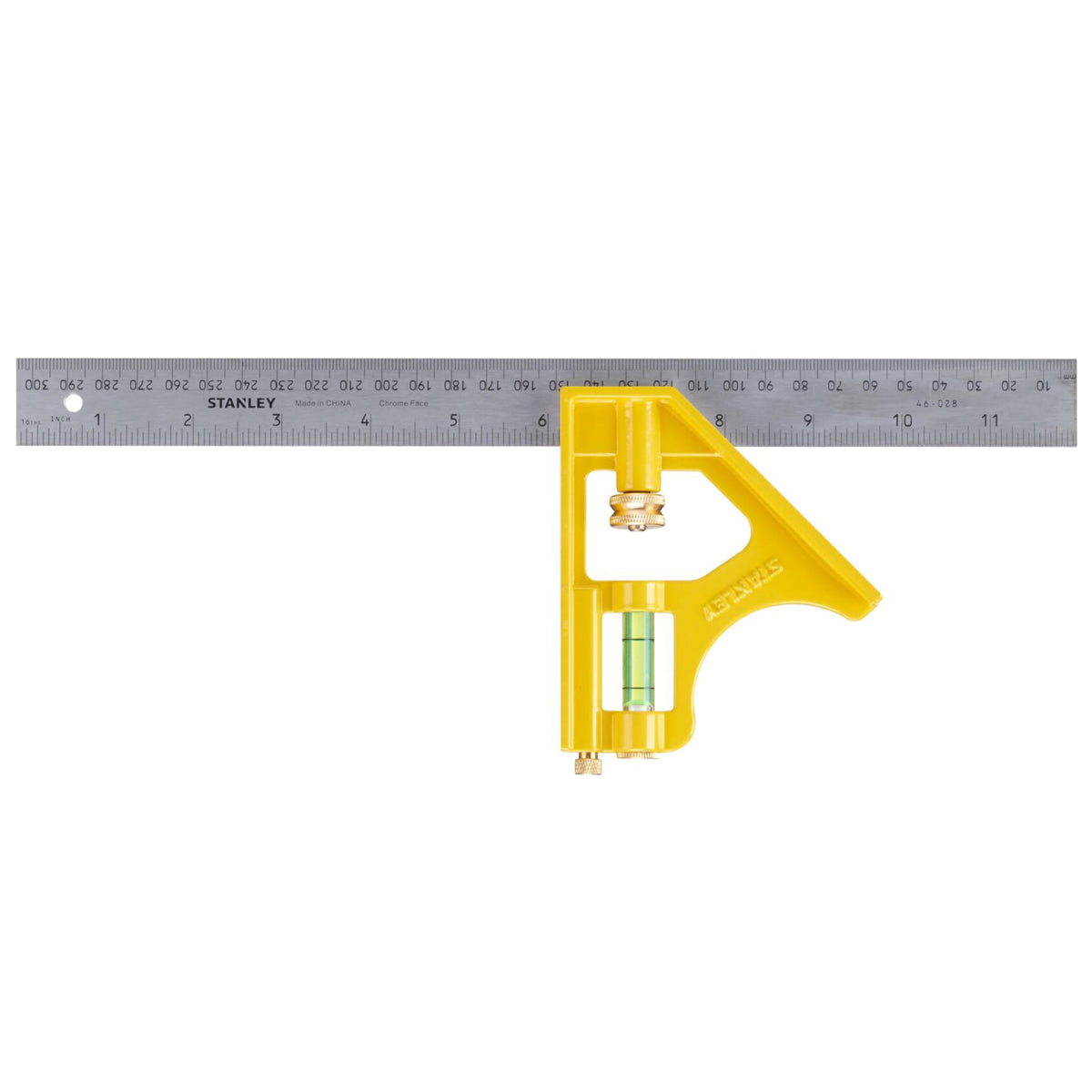 Stanley 2-46-028 Die Cast Combination Square 300mm/12" STA246028 - MonkeyTools
