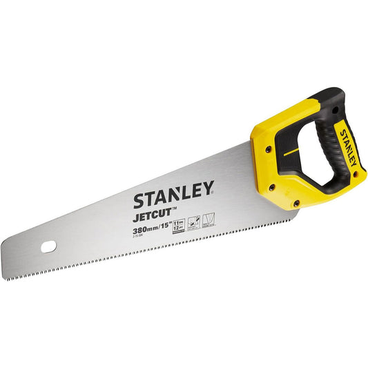 Stanley 380mm Jet Cut Fine Handsaw 16in 11 TPI STA215594 - MonkeyTools