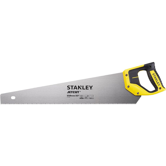 Stanley 550mm FatMax Fine Cut Handsaw 22in 11 TPI STA215244 - MonkeyTools