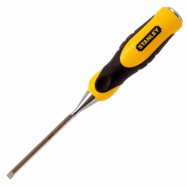 Stanley Dynagrip Bevel Edge Chisel with Strike Cap 6mm STA016870 - MonkeyTools