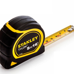 Stanley STA130696N Nylon Pocket Tape 5m/16ft Loose 1-30-696 Pack of 5 - MonkeyTools