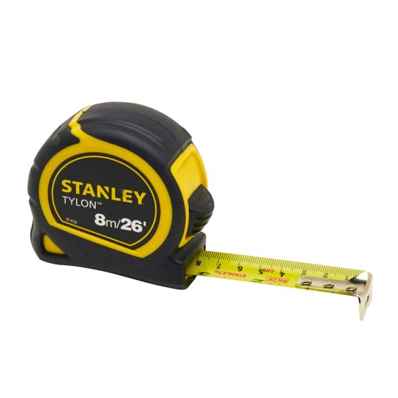 STANLEY 0-30-656 8M/26FT TYLON POCKET TAPE MEASURE - MonkeyTools