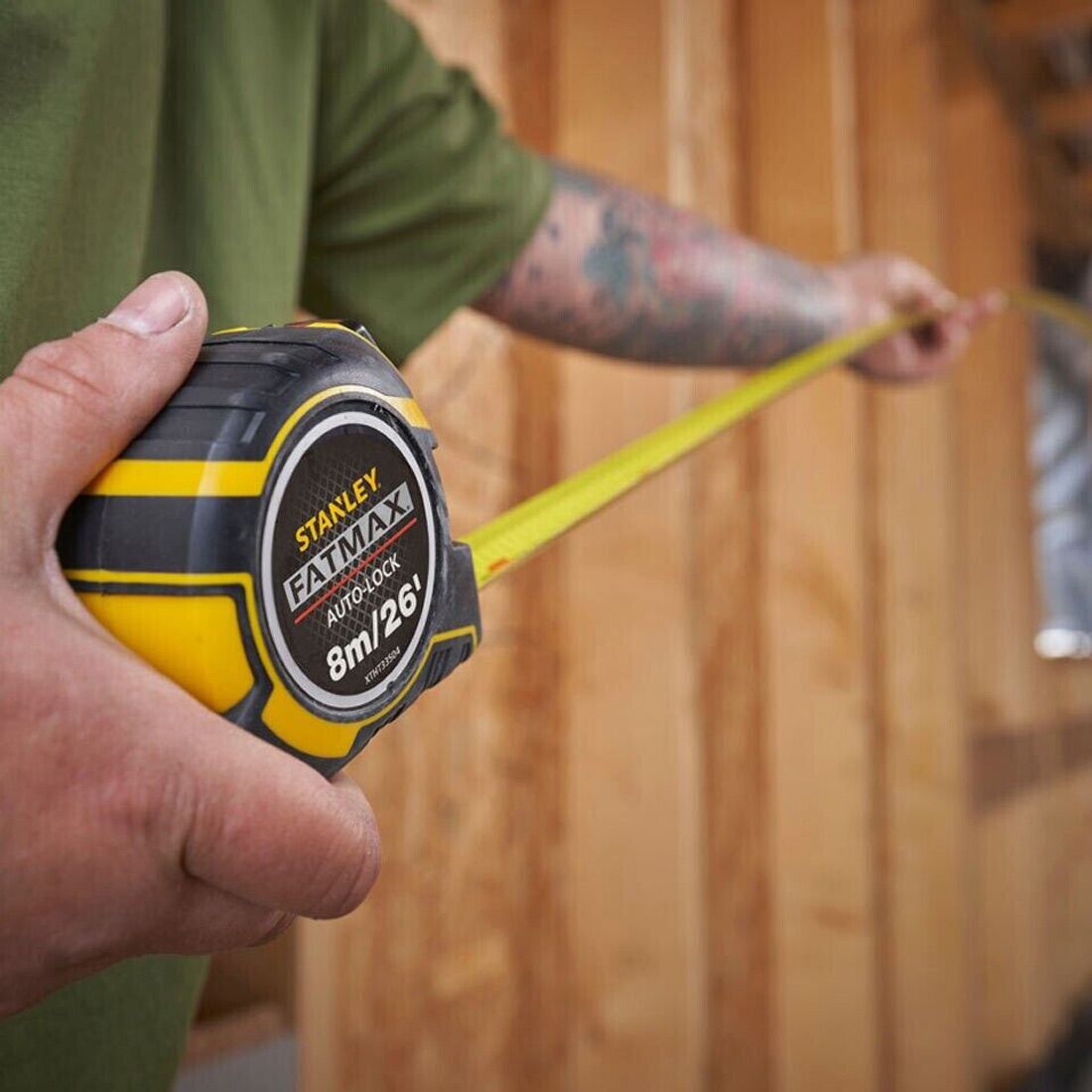 STANLEY 0-33-504 FATMAX PRO AUTOLOCK TAPE 8M / 26FT - MonkeyTools