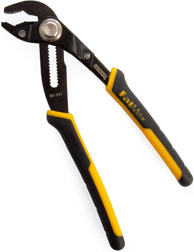 STANLEY 0-84-647 FATMAX 200MM GROOVE JOINT WATER PUMP PLIERS - MonkeyTools