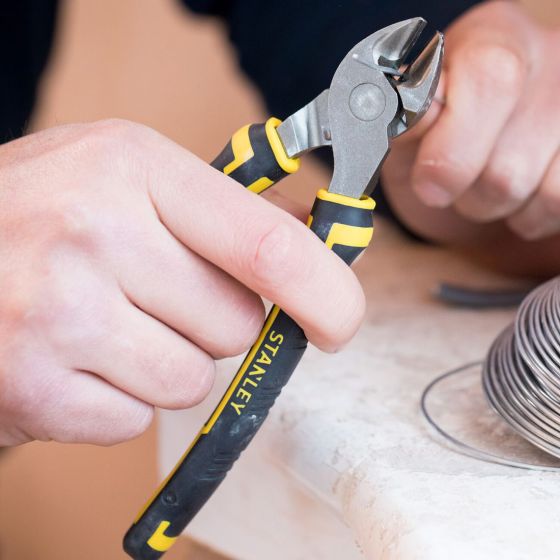 STANLEY 0-89-858 FATMAX 160MM DIAGONAL CUTTING PLIERS - MonkeyTools