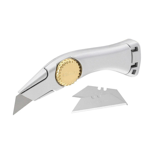 STANLEY 1-10-550 SUPER HEAVY DUTY TITAN FIXED BLADE KNIFE WITH HOLSTER - MonkeyTools