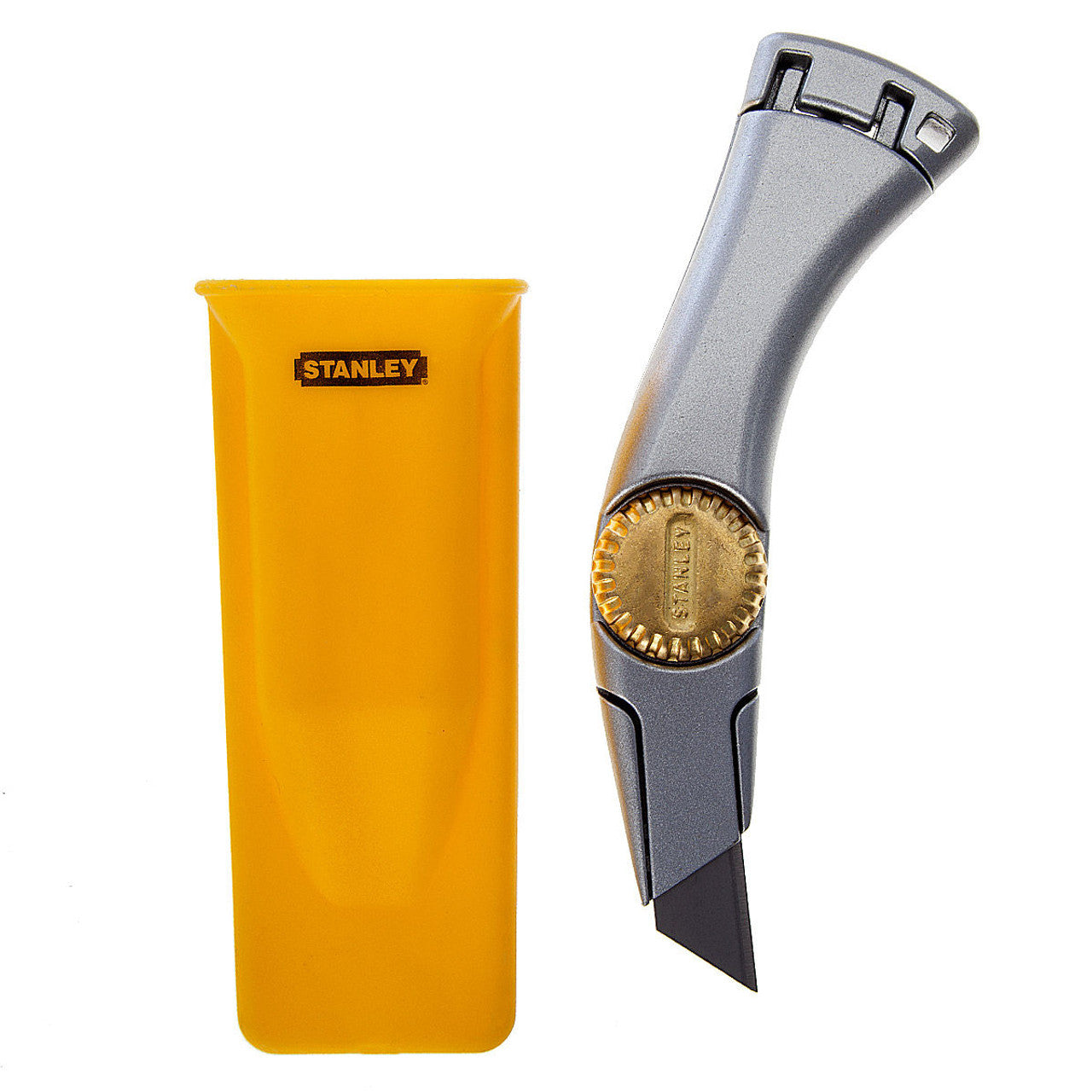 STANLEY 1-10-550 SUPER HEAVY DUTY TITAN FIXED BLADE KNIFE WITH HOLSTER - MonkeyTools