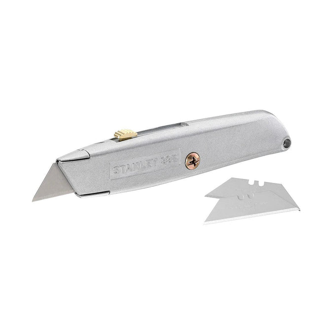STANLEY 2-10-099 99E RETRACTABLE BLADE KNIFE INC 3X BLADES - MonkeyTools