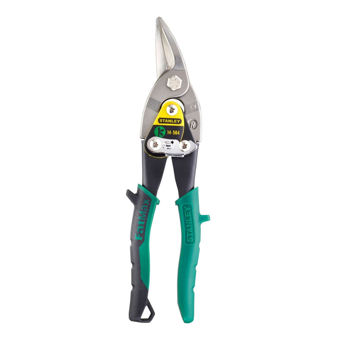 STANLEY 2-14-564 FATMAX AVIATION SNIPS RIGHT CUT 250MM / 10" GREEN - MonkeyTools