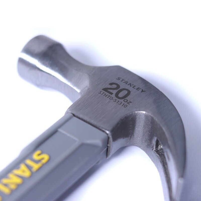 Stanley 20oz Fibreglass Claw Hammer STA051623 1-51-623 Hammer STHT0-51310 - MonkeyTools