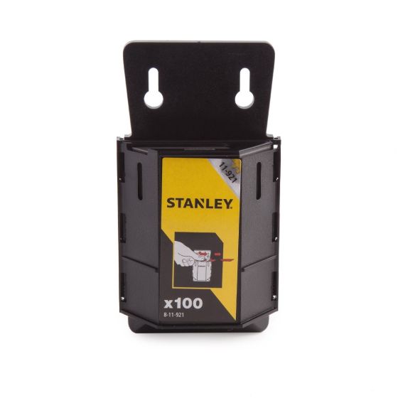 STANLEY 8-11-921 1992 UTILITY KNIFE BLADES X100 IN DISPENSER - MonkeyTools