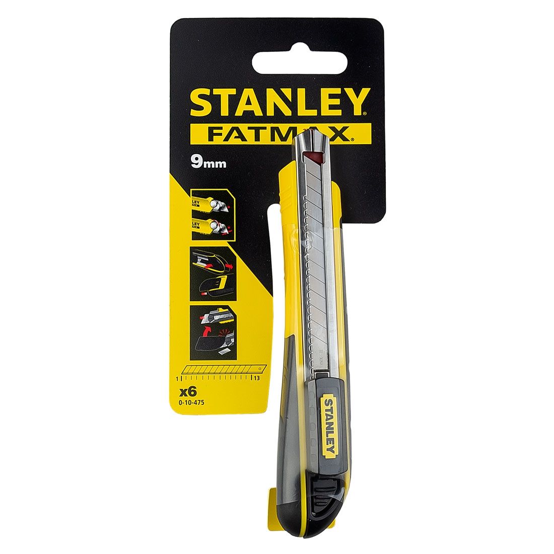 STANLEY FATMAX 0-10-475 9MM SNAP OFF KNIFE - MonkeyTools