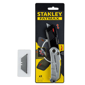 STANLEY FATMAX SPRING ASSISTED FOLDING KNIFE INC X3 BLADES - MonkeyTools