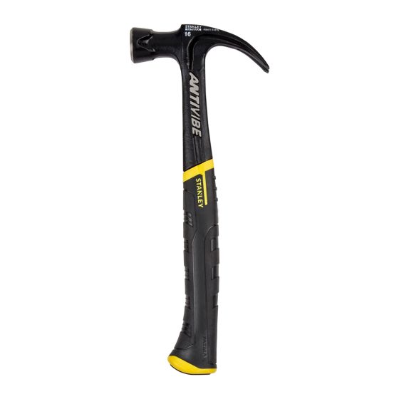 STANLEY FMHT1-51275 FATMAX 32MM ANTIVIBE ALL STEEL CURVED CLAW HAMMER - MonkeyTools