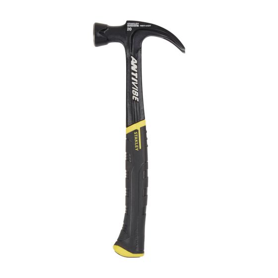 STANLEY FMHT1-51277 FATMAX 34MM ANTIVIBE ALL STEEL CURVED CLAW HAMMER - MonkeyTools