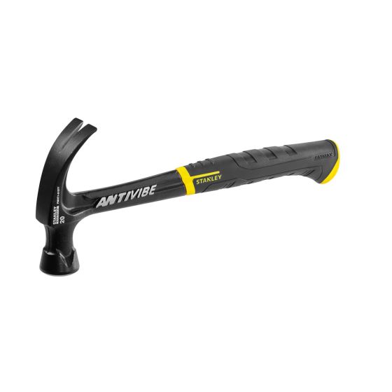 STANLEY FMHT1-51277 FATMAX 34MM ANTIVIBE ALL STEEL CURVED CLAW HAMMER - MonkeyTools
