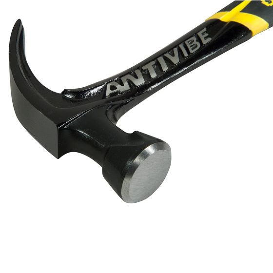 STANLEY FMHT1-51277 FATMAX 34MM ANTIVIBE ALL STEEL CURVED CLAW HAMMER - MonkeyTools
