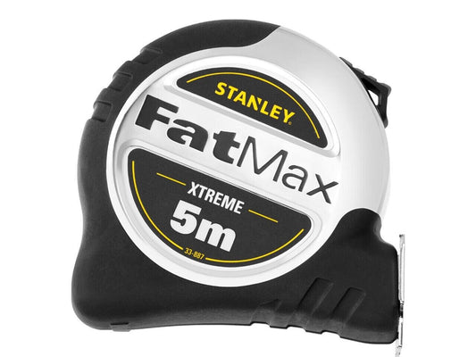 Stanley STA033887 FatMax Tape Measure Rule 5M Metric Measuring 0-33-887 Locking - MonkeyTools