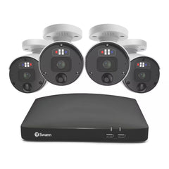 SWANN PRO ENFORCER SWNVK-890104-EU 2TB HDDGB 8-CHANNEL 4K NVR CCTV KIT & 4 INDOOR & OUTDOOR CAMERAS