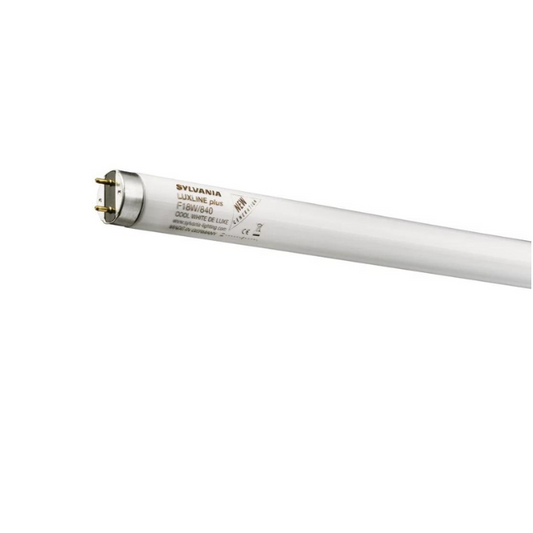 SYLVANIA LUXLINE PLUS G13 T8 FLUORESCENT TUBE 1350LM 18W 590MM (2FT) - MonkeyTools