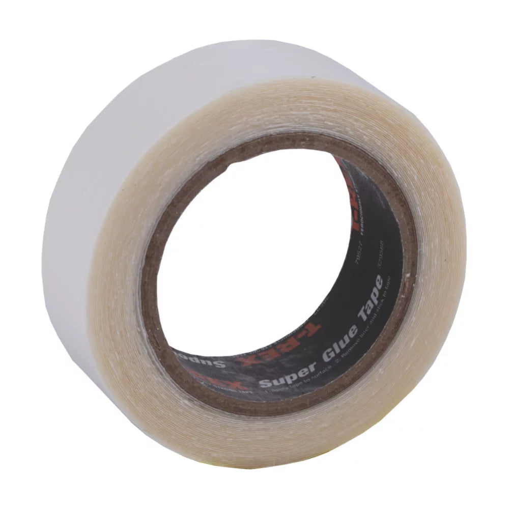 T-REX DOUBLE-SIDED SUPER GLUE TAPE CLEAR 4.5M X 19MM - MonkeyTools
