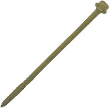 TIMBASCREW HEX FLANGE TIMBER SCREWS 6.7MM X 200MM 50 PACK - MonkeyTools