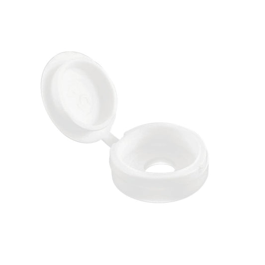 TIMCO 4-9GA SCREW CAPS WHITE 100 PACK - MonkeyTools