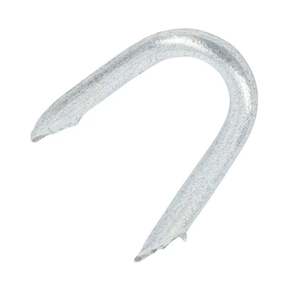 TIMCO PRESSER POINT STAPLES GALVANISED SILVER 2MM X 20MM 1KG PACK - MonkeyTools