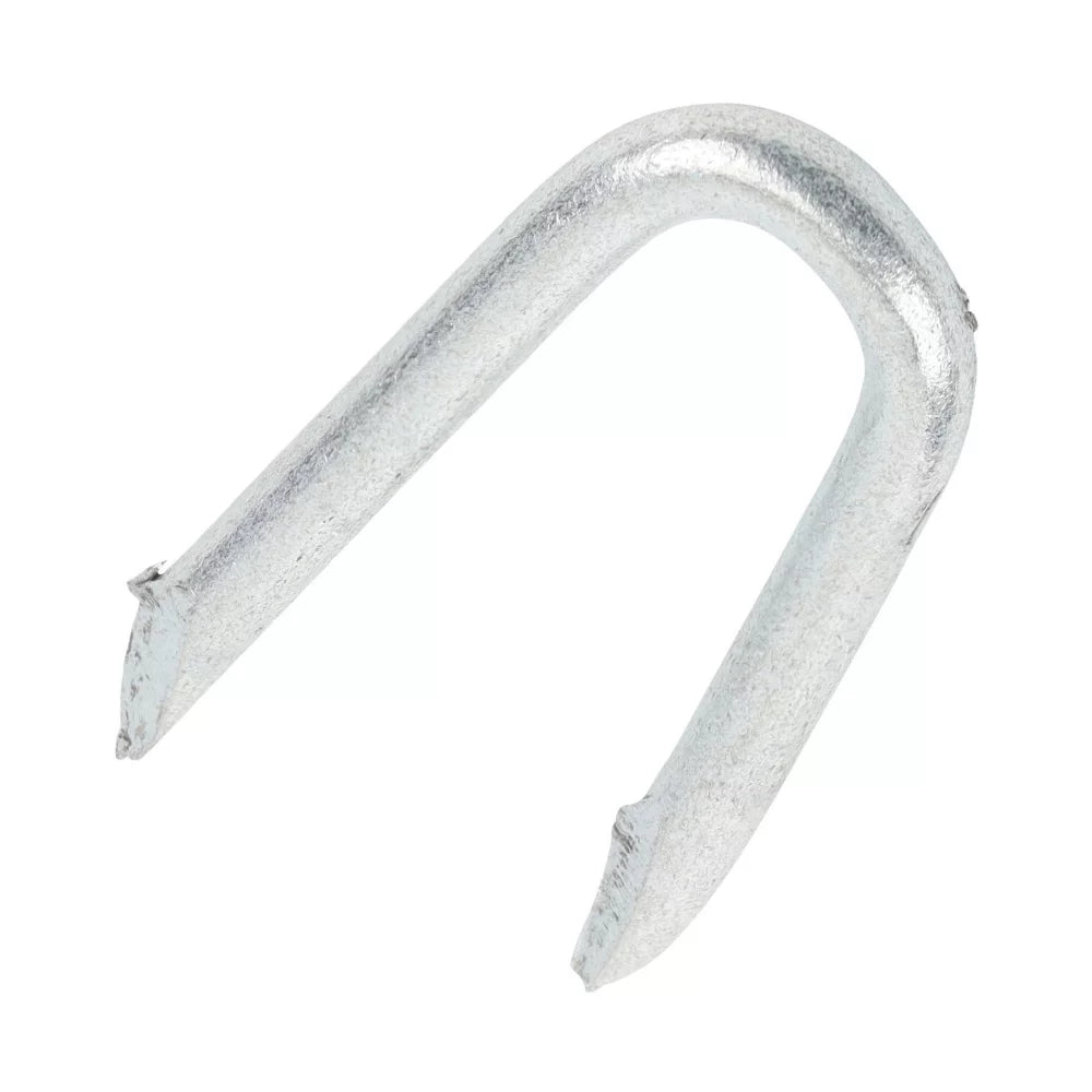 TIMCO PRESSER POINT STAPLES GALVANISED SILVER 4MM X 40MM 1KG PACK - MonkeyTools