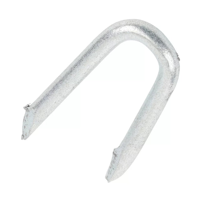 TIMCO PRESSER POINT STAPLES GALVANISED SILVER 4MM X 40MM 1KG PACK - MonkeyTools