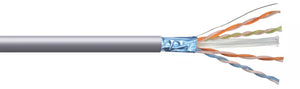 TIME CAT 6 GREY 4-PAIR 8-CORE UNSHIELDED ETHERNET CABLE 305M BOX - MonkeyTools