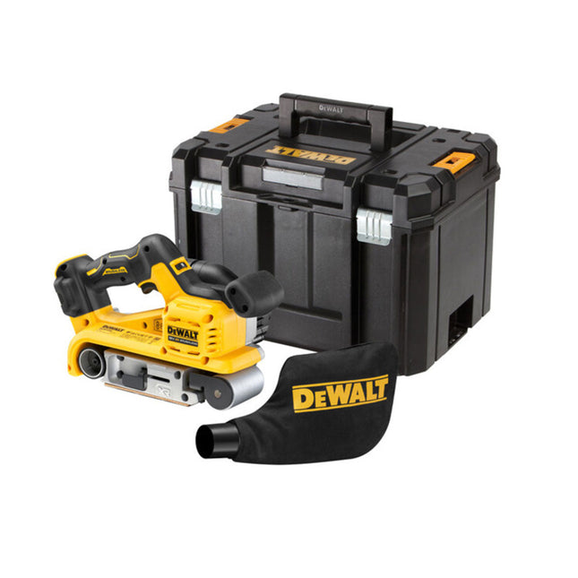 Dewalt DCW220NT 18V XR Brushless 75mm Belt Sander Body Only with TSTAK Case - MonkeyTools