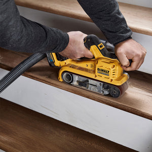 Dewalt DCW220NT 18V XR Brushless 75mm Belt Sander Body Only with TSTAK Case - MonkeyTools