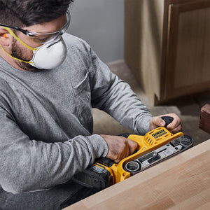 Dewalt DCW220NT 18V XR Brushless 75mm Belt Sander Body Only with TSTAK Case - MonkeyTools