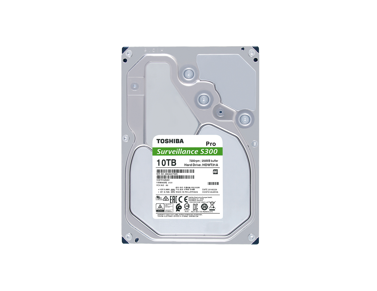 TS10TB - 10TB S300 Pro Surveillance HDD - MonkeyTools