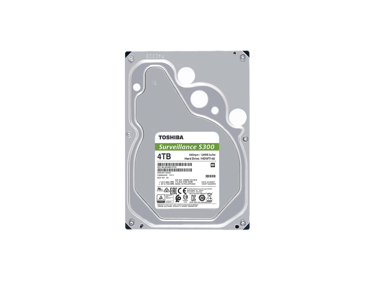 TS4TB - 4TB S300 Surveillance Toshiba HDD - MonkeyTools